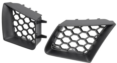 Parrilla Delantera Capó 2 Piezas De Rejilla De Parachoques Delantero Izquierdo Y Derecho Color Negro Mate De Repuesto para Seat para Ibiza para Cordoba 6L 2002-2009