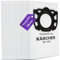 Viоks.pro Lot de 16 sacs filtrants de rechange en non-tissé pour aspirateur Kärchеr KFI 487 Kärchеr 2.863-006.0 pour aspirateur Kärcher WD4 WD5 WD6 WD5P WD6P MV4 MV5 MV6