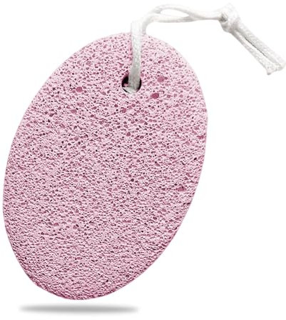 zoerbufan Pumice Stone for Feet/Hands/Body, Natural Lava Pumice Stone for Dead Hard Skin Removal, Foot Scrubber, White Calluse Remover, Foot File for Men/Women for Exfoliation(Pink)