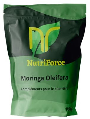 Moringa Oleifera pura in polvere - 100g
