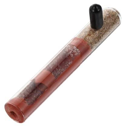Gatuida Glasröhrchen Nest für Ameisenbrut Bambusoptik Glasnest Transparentes Ameisen Aquarium für Terrarien Professionelles Zuchtzubehör für Haustierameisen