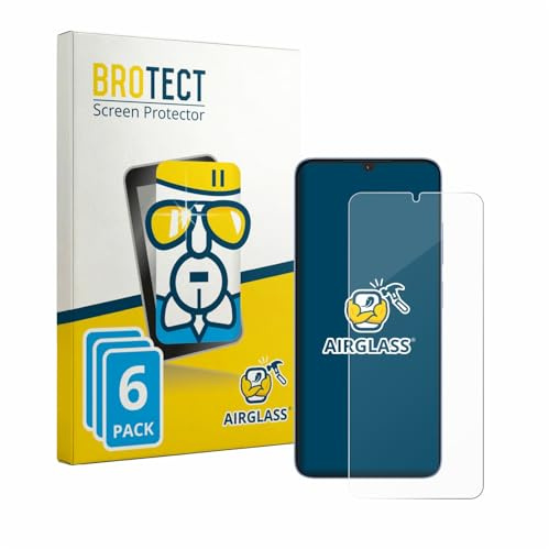 BROTECT 6 Stück Schutzglas für Itel Zeno 20 Max Schutzfolie Panzer Folie Glas[Extrem Kratzfest 9H, Anti-Fingerprint, Ultra-Transparent]