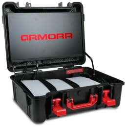 Game on the Go GAMERSBOX Portable Gaming Station 21.5 FHD for PS5 PS4 Xbox Series X/S Switch, Travel Case with Detachable Trolley, Built-in Speakers