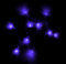 Battery Operated Fairy Lights with 10 Purple LEDs by eBuzz (Purple)