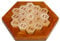 Larcele Hölzernes Mathe Hexagon Zahlenpuzzle Sudoku Brettspiel FWPP-01