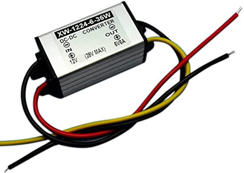 Convertitore step-down da 12 V a 6 V CC, regolatore adattatore convertitore di tensione di alimentazione 6A 36W DC