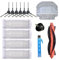 Kit di accessori per Xiaomi 26199 26200 XM200023 Robot Aspirapolvere Pezzi 2 Principale Spazzola 4 Spazzola Laterale 6 Filtro HEPA 3 Mocio