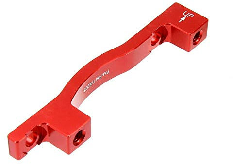 Mountain bike disc brake adapter 203mm 8 Inch Rotor Bick Rear and Front,Red