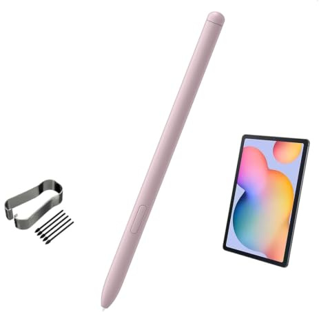 Pink Galaxy Tab S6 Lite Pen Replacement for Samsung Galaxy Tab S6 Lite S Pen (EJ-PP610) Stylus Pen Replacement +Free 5 Tips for Samsung Galaxy Tab S6 Lite S Pen