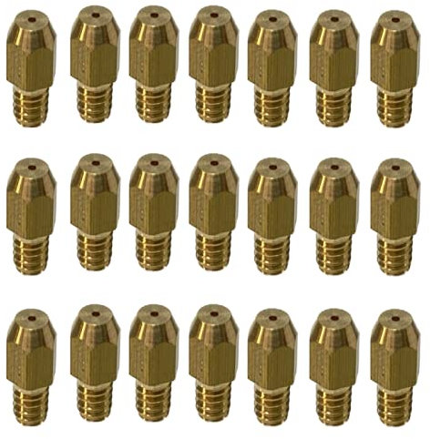 CHINESE WOK COOKER TURBO BURNER 21 JETS REPLACEMENT NATURAL GAS JET 1.00MM X 21