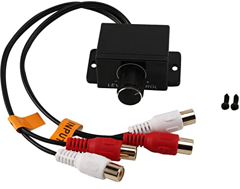 Hefddehy Lautstärkeregler - Auto Haus Audio Verstärker Bass Gain Level Lautstärkeregler Lc-1 Schwarz