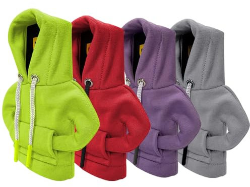 Schalthebel Hoodie, 4 Stück Schaltknauf Abdeckung, Lustige Auto Schaltknauf Abdeckung, Schaltknauf Hoodie Abdeckung, Hoodie für schaltknauf Schaltknauf überzug für Manuelle Automatische Gear Shifter
