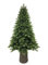 BUD Albero di Natale Wilson Con Tronco Incorporato, In Pvc E Polietilene, Effetto Real-Touch, Apertura Ad Ombrello | In PE+PVC Apertura Ad Ombrello (240 cm)