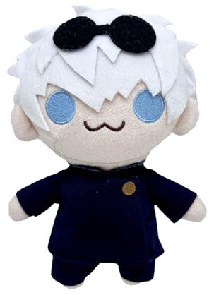 agfosa Satoru Gojo Plush Plüschpuppe Anime Plüsch Gojo Plüschfigur Kuscheltier für Geschenk