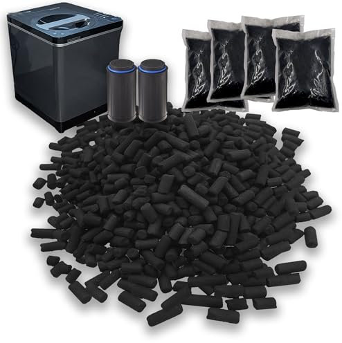 PurifyLogix Geruchsabsorbierende Filter-Nachfüllpackungen für Vitamix FC-50-SP Foodcycler Smart Waste Komposter, Ersatz-Aktivkohlefilter, kompatibel mit Vitamix elektrischem Komposteimer, 4 Stück