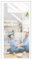 Moustiquaire sur Mesure de Porte, Blanc 85x230cm Toile Moustiquaire Puissants Aimants Installation Facile pour La Plupart Les Types de FenêTres ou Porte, Sûr pour Enfants