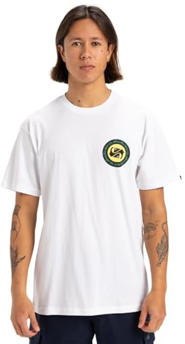 Quiksilver - Circle Back T-Shirt mit kurzen Ärmeln - Mann