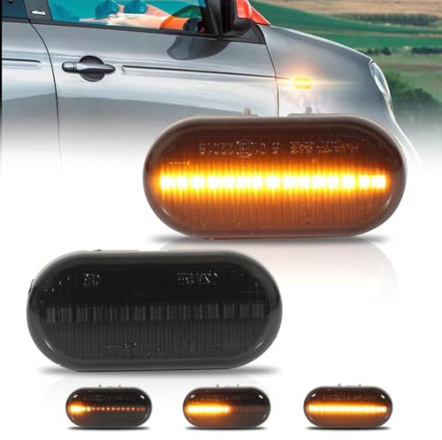 GSOWO LED Blinker Seitenblinker mit Canbus Fehlerfrei 2835 SMD für Rena/ult Megane Clio N/issan Interstar Dacia Logan Duster