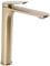 Rea Einhebel-Waschtischarmatur Marco High Brushed Gold, Messing, Modernes Design - 17,7X13,5X27,5CM