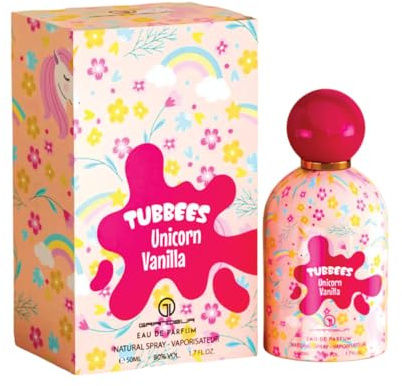Sapphire’s choice - Tubbees Unicorn Vanilla Perfume | Tubbees Vanilla Edp Eau De Perfume for Women and Kids 50ml | Cotton Candy and Vanilla Fragrance | Tubbees Vanilla Perfume Made in Dubai