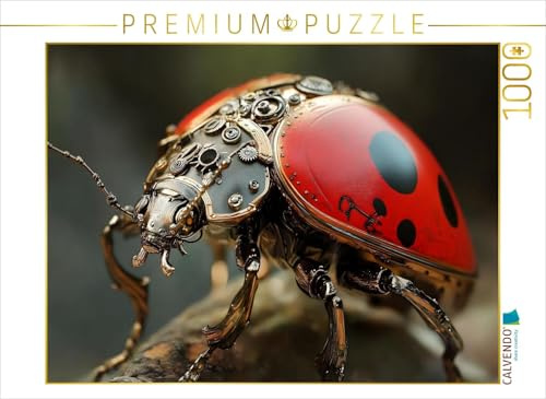 CALVENDO Puzzle EIN Motiv aus dem Kalender Die Fantastische Welt der Steampunk-Insekten | 1000 Teile Lege-Größe 64 x 48 cm Foto-Puzzle für glückliche Stunden