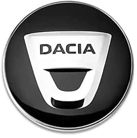 BLAYY 4 Stück Radnabenabdeckung für Dacia Sandero III/Sandero Stepway III 2021-2023 2024, Auto ZubehörAuto Radnabendeckel Radnaben Modifikationsdekoration,A-60mm