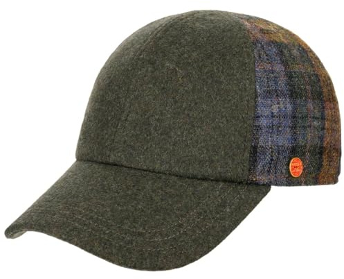 Mayser Lars Shetland Baseballcap kariert Made in EU Damen und Herren Herbst Winter