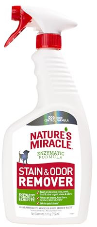 Nature’s Miracle Stain And Odor Remover Dog 24 Ounces, Odor Control Formula, Spray