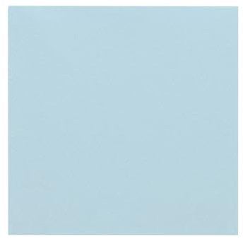 Sovie HORECA Linclass® Airlaid Tischdecke 80x80 cm, Mitteldecke stoffähnlich, praktisches Einmal-Tischtuch, edle Tischdeko, 20 Stück, Hellblau