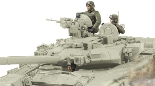 Zvezda ZV3684 500783684-1:35 Russian Contemporary Tank Crew-Plastikbausatz-Modellbausatz-Zusammenbauen-Bausatz-für Einsteiger-detailliert, unlackiert