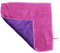 Kochblume Microfasertuch 30x30cm | Microfasertuch | Putztuch | Aufnahmefähigeit bis 300 ml | Extra saugfähige Fasern | Farbe: pink/lila