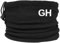 TeddyTs Personalised Initials Black Fleece Sports Snood with Adjustable Toggle (White Embroidery)