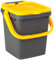 ECOPLAST S.r.l. ECP20 Poubelle Ecoplus 20 L, jaune