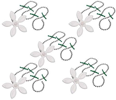 5 Pack Flower Shape Shower Drain Sink Remover Hair Filter Chain Hook-Catcher Strainer Hair Snare for bathroom Kitchen