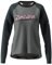 Zimtstern Damen ProTechZonez Shirt LS WMNS MTB, Glacier Grey/Pirate Black, M