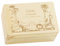 LAUBLUST Erinnerungsbox Baby Personalisiert - Geschenk zur Geburt mit Name | Dschungel - Kinder Erinnerungskiste Holz für Mädchen & Jungen | Holzkiste Natur & Weiß - FSC® (Größen S, M, L, XL)