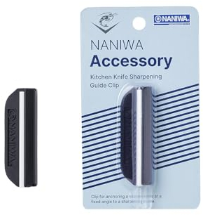Sanelli Ambrogio, Naniwa, Guida per Affilatura, Ideale per l'Utilizzo Comodo e Sicuro di Pietre Affilacoltelli, Made in Japan, Color Nero