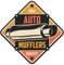 Retro Vintage Aufkleber -Finest Folia Sticker Old School Ace Kult Rockabilly (R148-5 Mufflers)