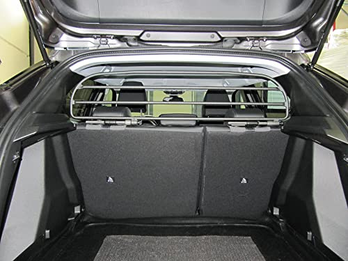 ERGOTECH Divisorio Griglia Divisoria in Metallo Compatibile con Peugeot 2008 (dal 2020 in Poi) RDA65HBG-XS, per Trasporto Cani e Bagagli