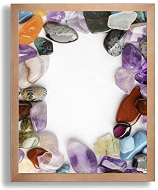 arte-tuo Bilderrahmen Opal N | 60x90 cm | Bronze Optik | klares Kunstglas | Poster Puzzle Diamond Painting Drucke
