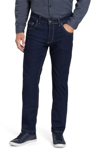 PIONEER AUTHENTIC JEANS Herren Freizeithose Rando | Männer Stoffhose | Regular Fit | Blue Denim/Washed Washed | Dark Blue Washed 6588 6811 | 35W - 40L