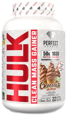 Perfect Sports HULK Clean Mass Gainer Chocolate Ice Cream - 3LB
