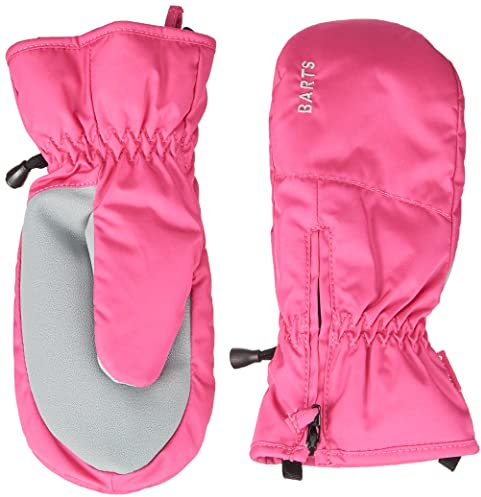 Barts Mädchen Reißverschluss Mitts Winter-Handschuhe, Fuchsia, 4