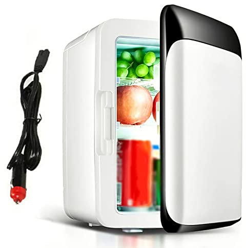 YINO Car Automatic Refrigerator 10L Car Fridge Compressor Car Mini Fridge Portable Car Camping Refrigerator Freezer Box for Driving Travel Outdoor and Home Use (Black)