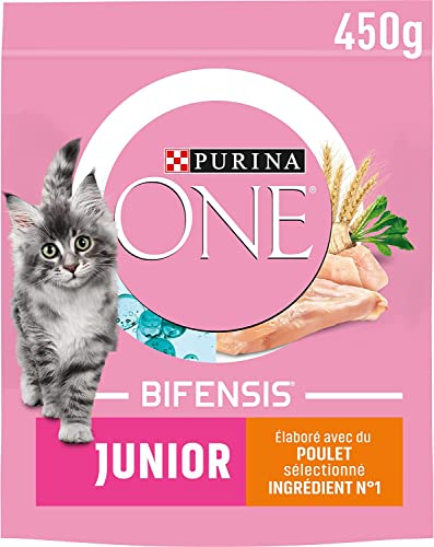 Purina One Bifensis Junior Kroketten Katzen 1-12 Monate Huhn und Getreide 800g