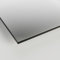 Glasplatte Tisch 60x60 ESG Glas 6mm nach Maß grau - Glasscheibe 60 x 60 cm für Schreibtisch Schminktisch - Sicherheitsglas Glasplatten nach Maß rechteckig als Schutz transparent