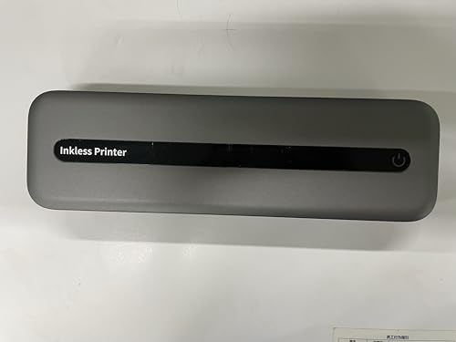 PokeLabel Mobiler Drucker A4 für Unterwegs, Tragbarer Drucker Thermodrucker A4 Wireless Bluetooth Inkless Handy Printer, M832 300dpi Portable Kompakt Reisedrucker für Android/iOS/Win/Mac Laptop