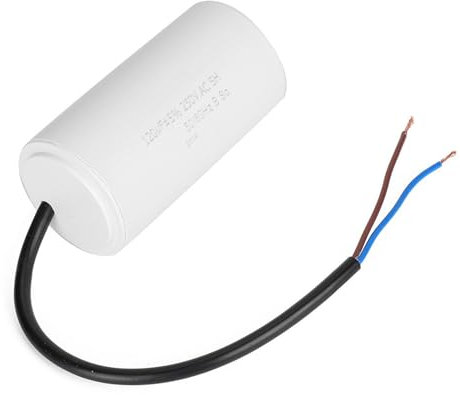 CBB60 Run Capacitor, AC 120uF 50/60Hz, Metallized Polypropylene Film, Low Loss, Start-Up for Motors, Air Compressors