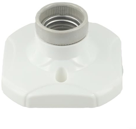 Bayonet Batten White Ceiling Lamp Holder E27 Light Bulb Socket Lamp Fitting