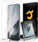 JZG 2+2 Pack For Z Flip 6 Screen Protector, Outer Tempered glass + Inner Flexible Film, Self-Healing, Case Friendly, Anti-Fingerprint For Samsung Galaxy Z Flip 6 Screen Protector